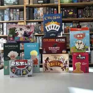 Sélection de jeux du bar à jeux