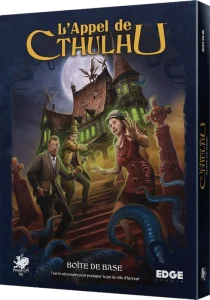Boîte de base du jeu de rôle L’Appel de Cthulhu