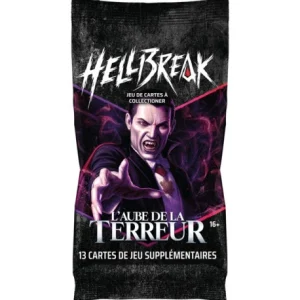 Booster Hellbreak L’Aube de la Terreur en français, 13 cartes