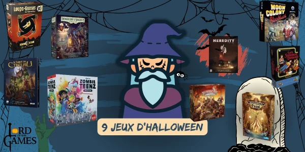 Sélection de 9 jeux de société pour Halloween chez Lord of the Games